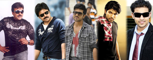 mega family,chiranjeevi,150th film,ram charan,allu arjun  మెగాస్కెచ్‌ వేస్తోన్న మెగాఫ్యామిలీ...!